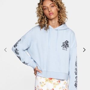 RVCA, the good and bad graphic hoodie, medium